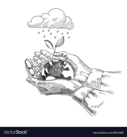 Рисунок на тему экология карандашом