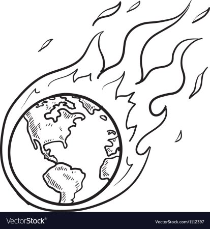 Экология рисунок карандашом