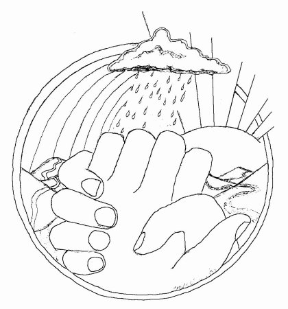 Экологический плат для раскрашивания