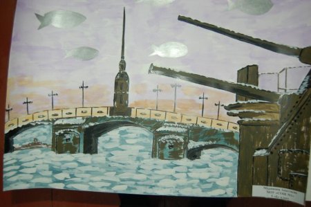 Блокадный Ленинград рисунки