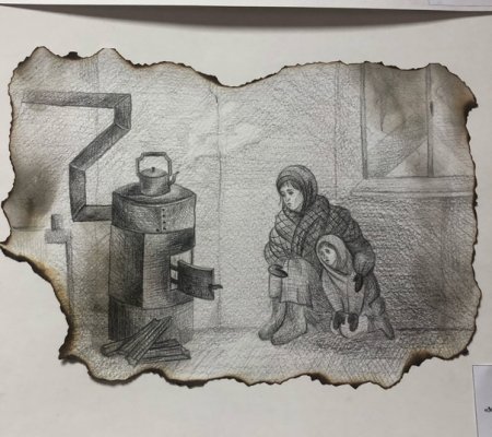 Блокада Калининграда рисунки