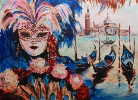 Новогодний карнавал раскраска