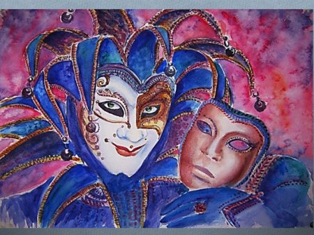 Новогодний карнавал раскраска