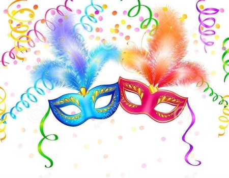 Рисунок Вали карнавал для срисовки