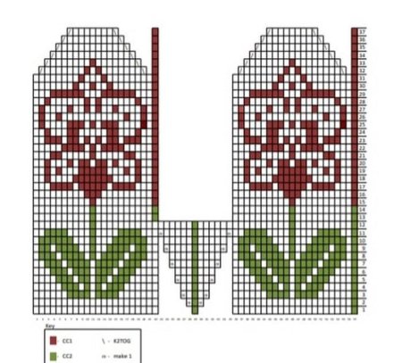 Схемы вязания джурабов
