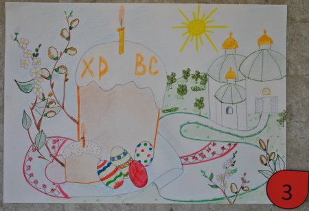 Рисунок на Пасху