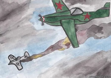Простые рисунки на тему война