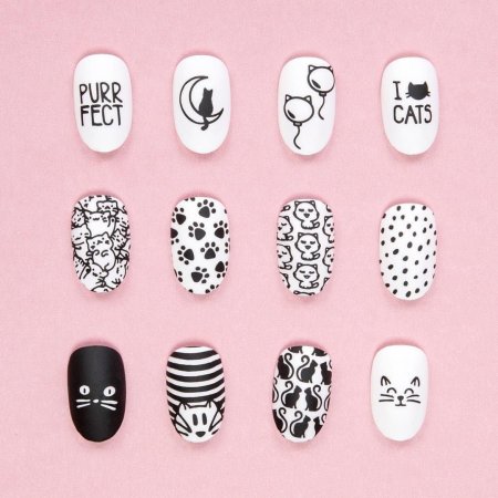 Вензеля на ногтях