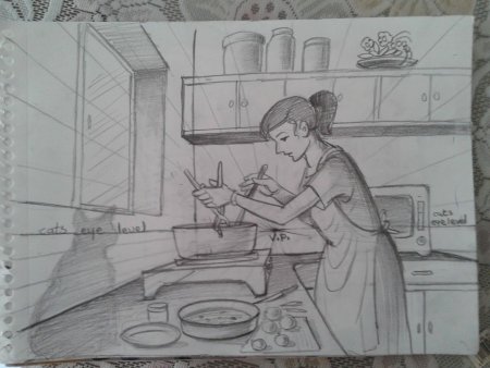 Раскраска семейный поход