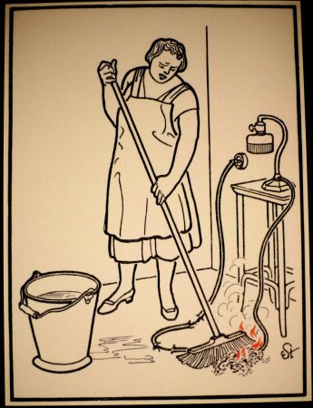 Композиционные зарисовки интерьера