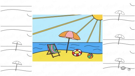 Пейзажи для срисовки