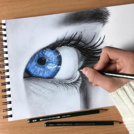 Глаза рисунок