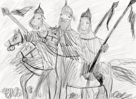 Эскиз на историческую тему