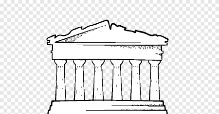 Ютуб видео: Рисуем ПАРФЕНОН греческий храм - рисование для школьников — Уроки рисования
