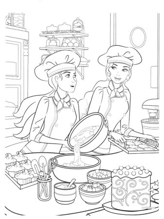 Повар рисунок