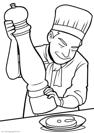 Раскраска. Профессии