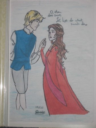 Ромео и Джульетта рисунок