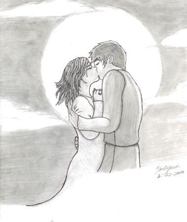 Ромео и Джульетта карандашом