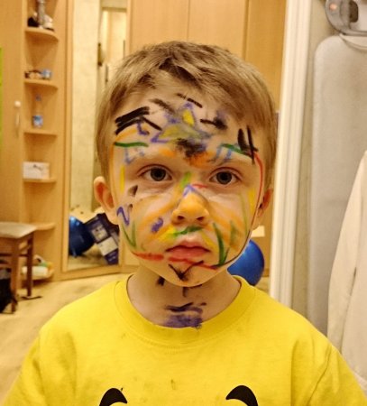 Рисование лица человека для детей