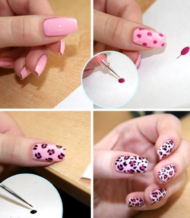 Маникюр на новый год для начинающих пошагово