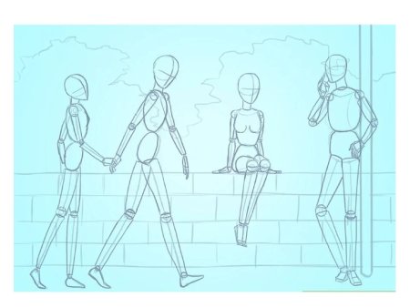 Человек рисунок