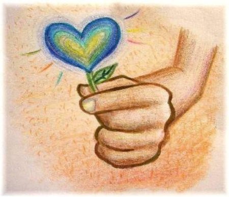 Рисунок на тему доброта