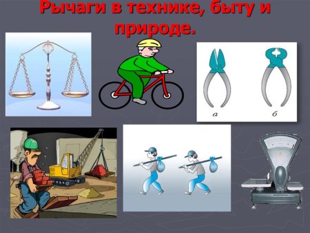 Рычаги в быту