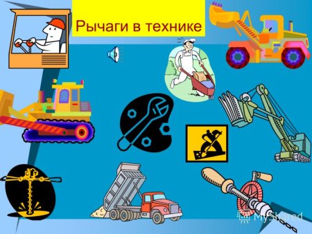 Рычаги в технике