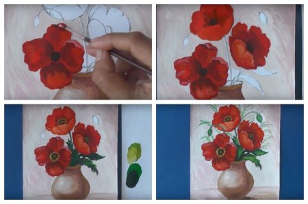 Пейзаж для рисования для детей