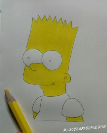 Дельфины карандашом