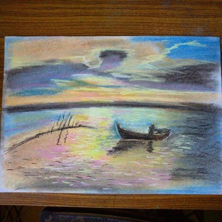 Рисование сухой пастелью для начинающих