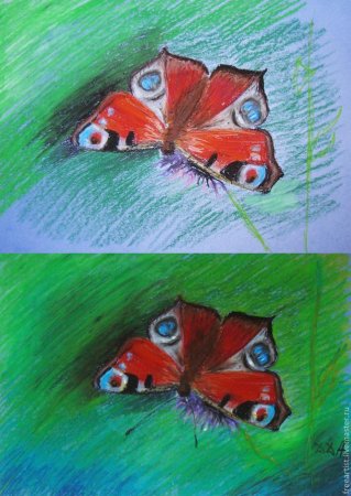 Уроки рисования масляной пастелью