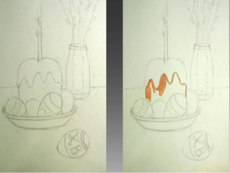 Рисование Масленица