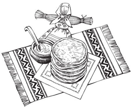 Празднование нового года рисунок