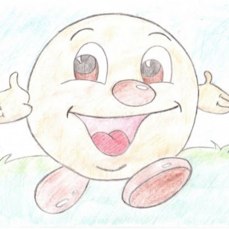 Колобок рисунок