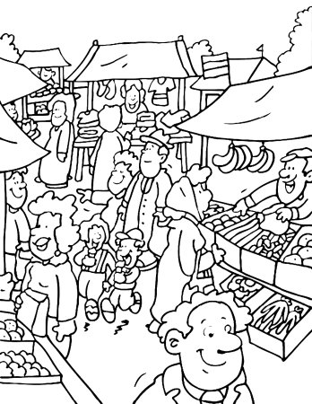 Нарисовать парк аттракционов