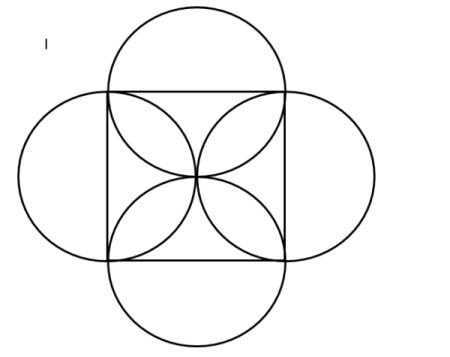Как нарисовать цветок с помощью циркуля