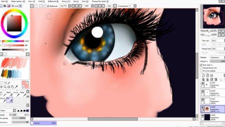 Рисование в Paint Tool Sai