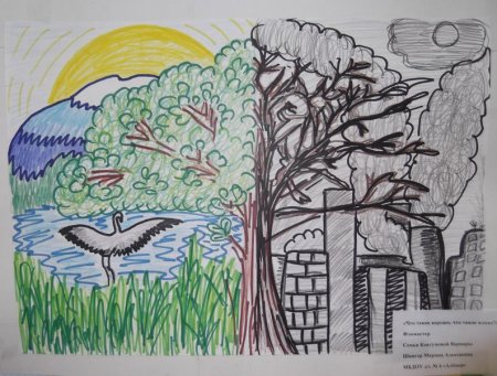 Дети сажают деревья раскраски для детей