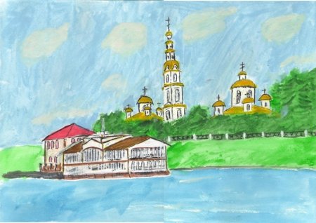 Рисунки к стихам Есенина