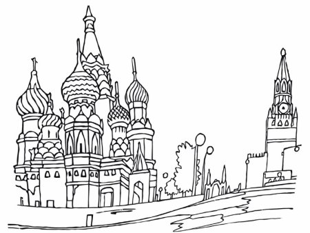 Детские рисунки ко Дню России