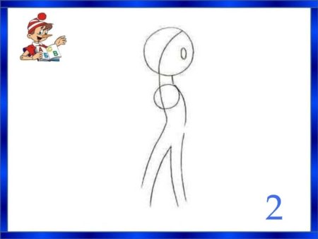 Поэтапное рисование Буратино для детей