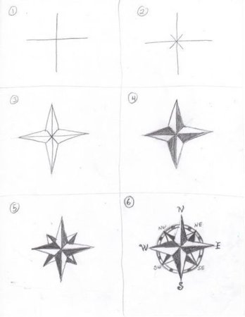 Рисунки бабочек для начинающих