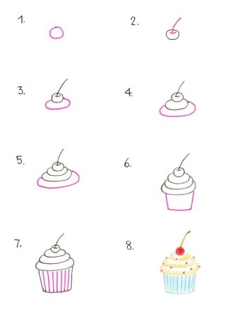 Как нарисовать мишку
