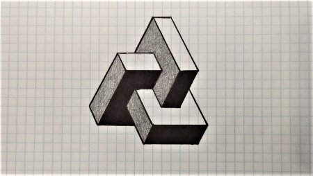 Трехмерные фигуры по клеткам