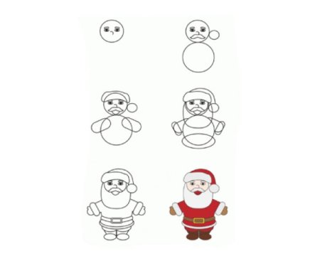 Как нарисовать Леда Мороза