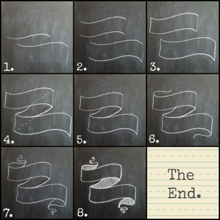 Значки на меловую доску