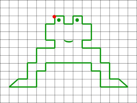 Графический диктант белка для дошкольников