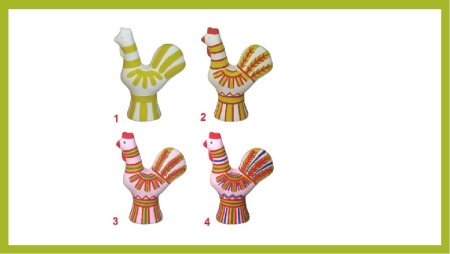 Этапы росписи филимоновской игрушки