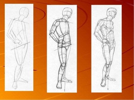 Фигура человека для рисования